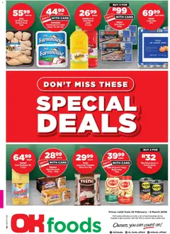 OK Foods specials catalogue – valid from 25.02.2026