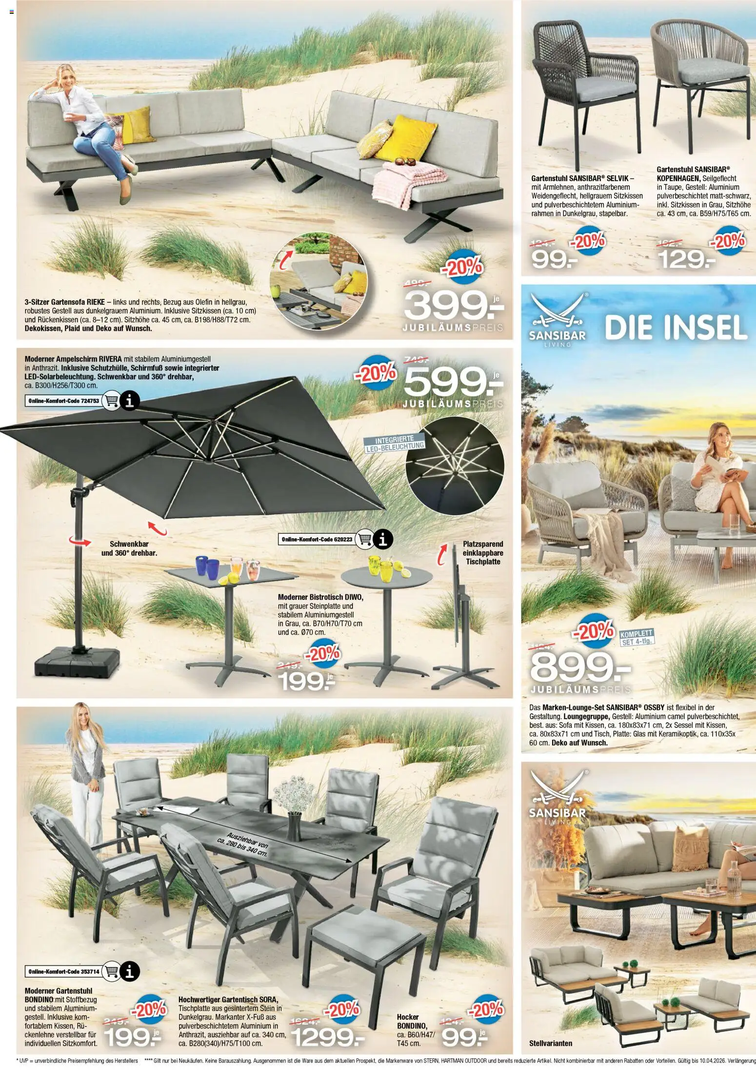 Ostermann Prospekt 	 – gültig ab 21.03.2026 | Seite: 12 | Produkte: Hocker, Sofa, Sessel