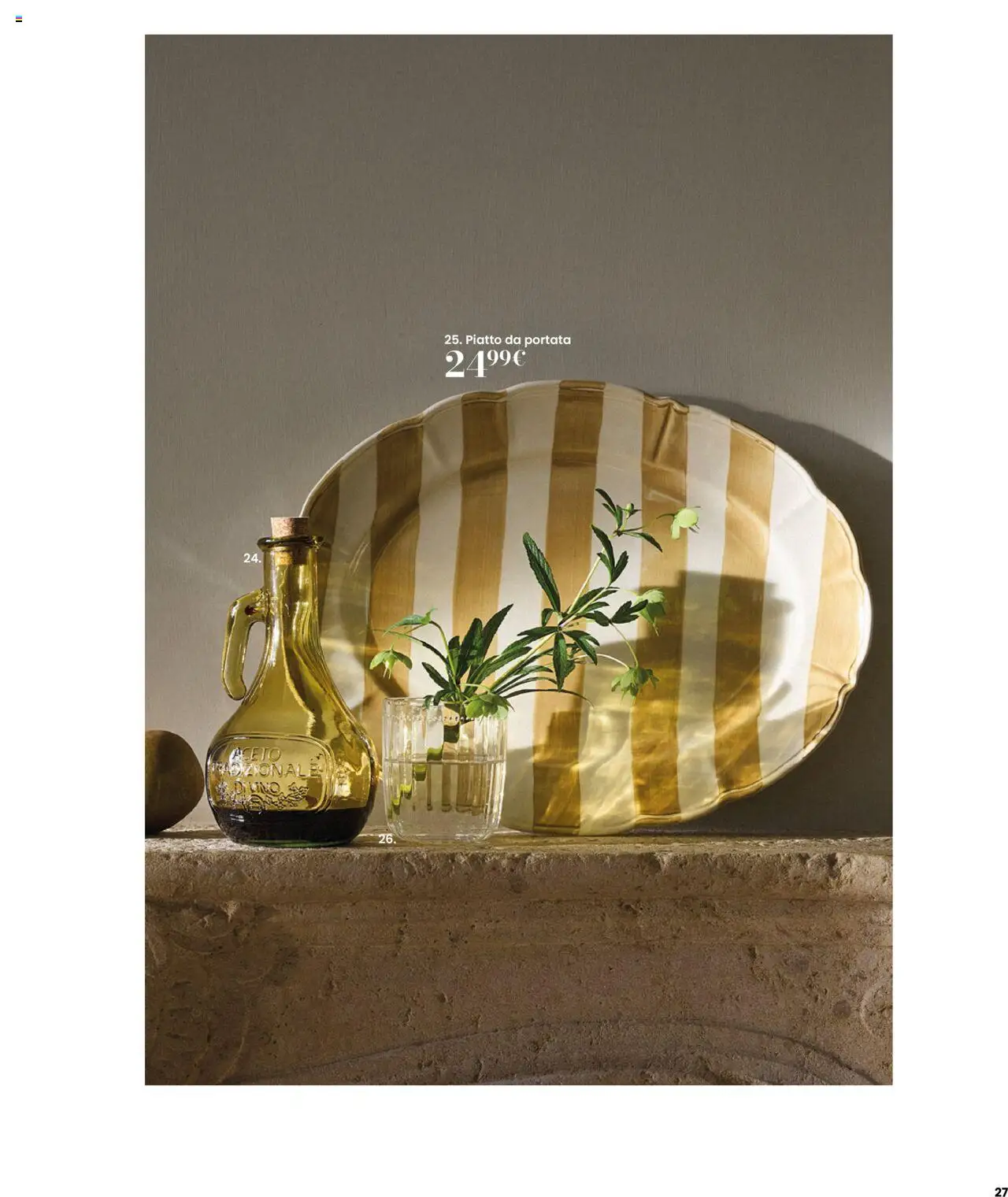 Volantino Maisons du Monde del 27.08.2025 | Pagina: 27 | Prodotti: Aceto, Piatto