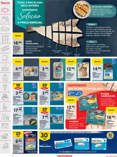 Pré-visualização CALDEIRADA BACALHAU CONTINENTE, SALGADO SECO EMB.: 700 G válido de 11.11.2025 | Página: 2 | Produtos: Bacalhau, Cebola, Lombo