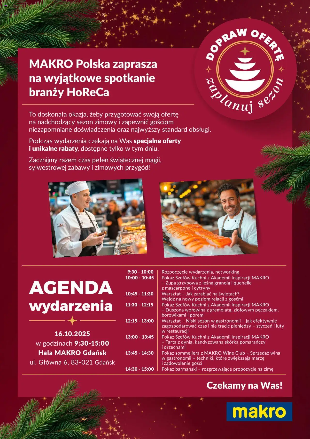 Makro Gazetka - Świąteczne jarmarki Gdańsk od 01.10.2025 | Strona: 1 | Produkty: Cytryny, Mascarpone, Zupa, Wołowina