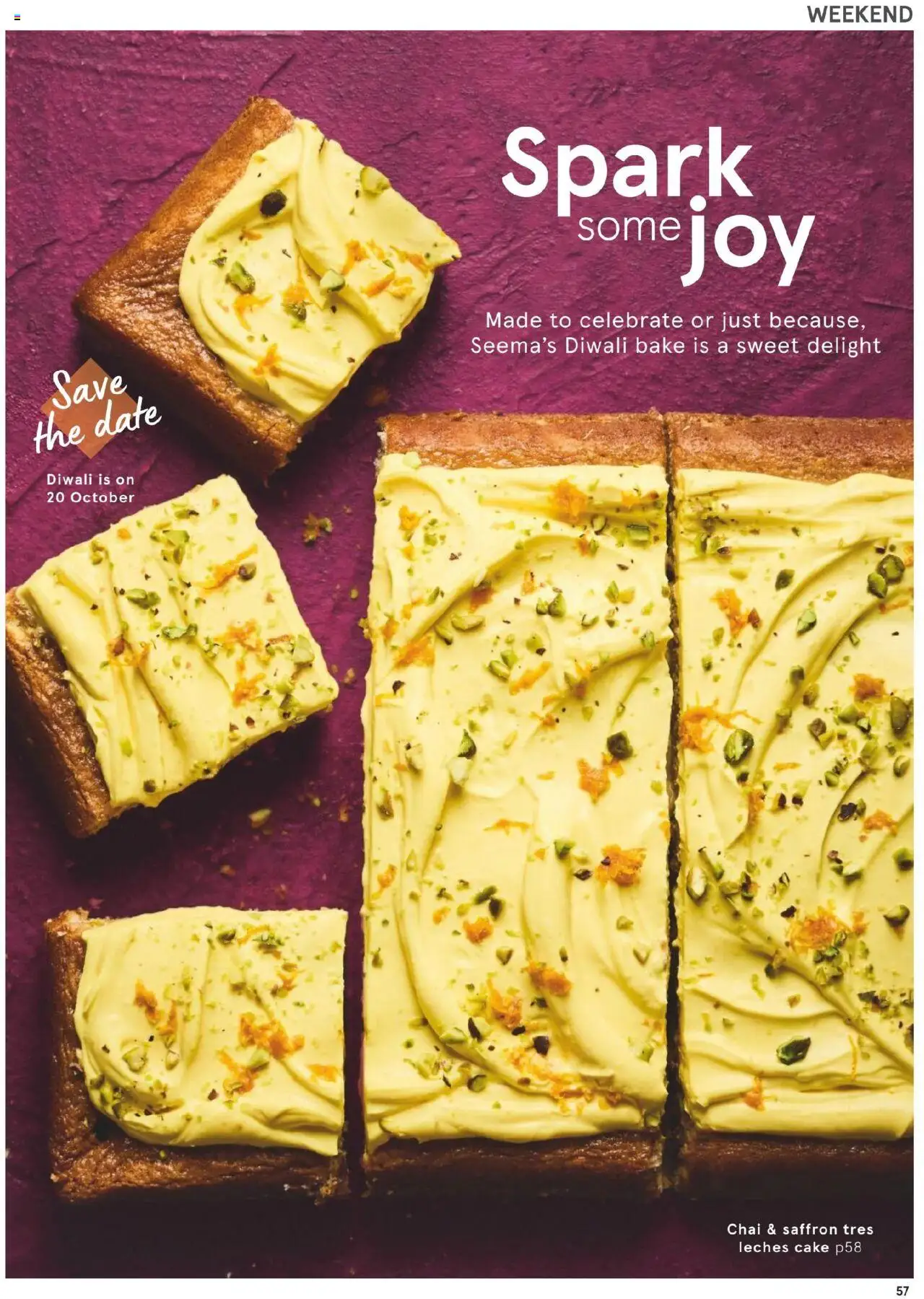 {H1} | Page: 57 | Products: Cake