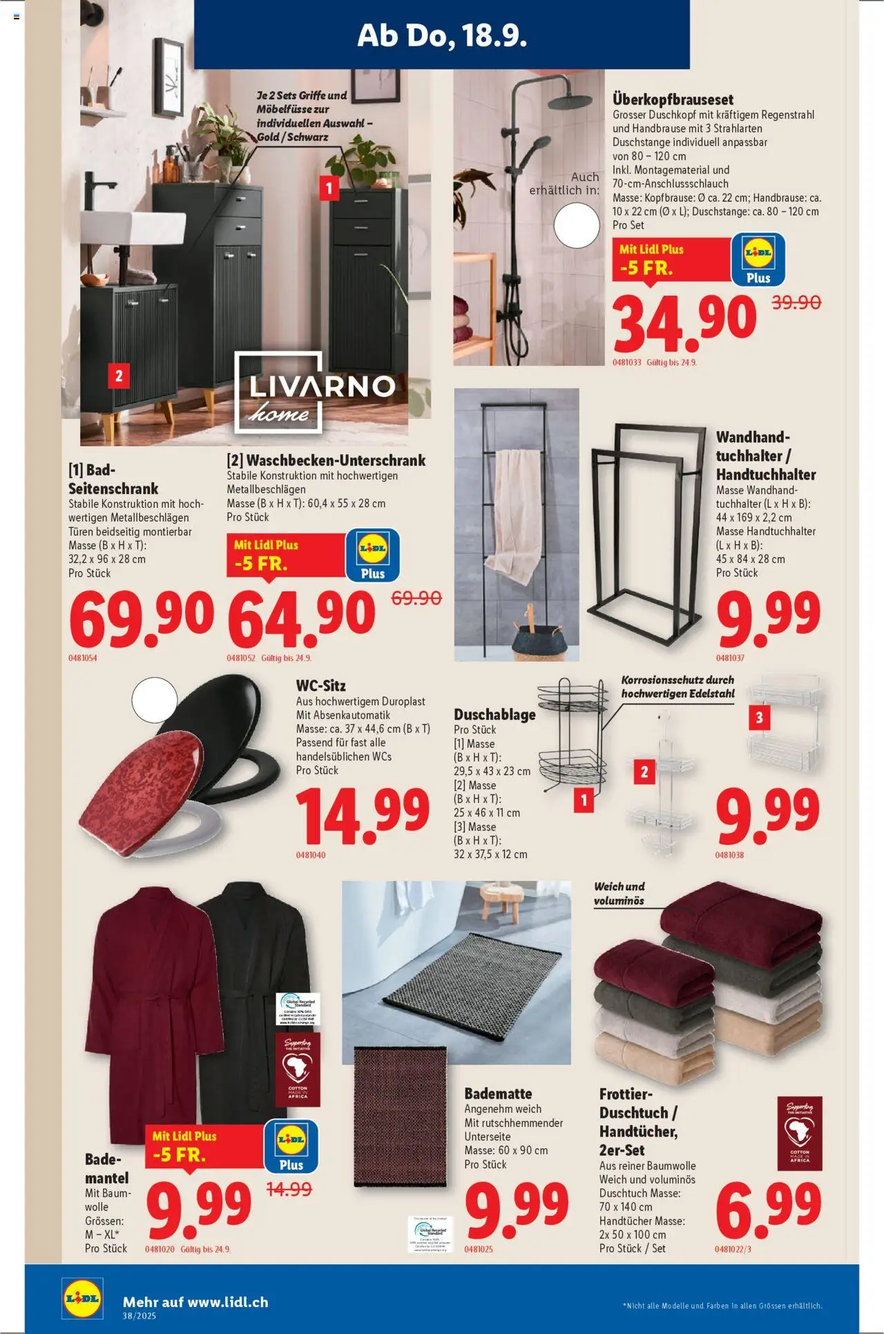 Lidl Aktionen – gültig ab 18.09.2025 | Seite: 12