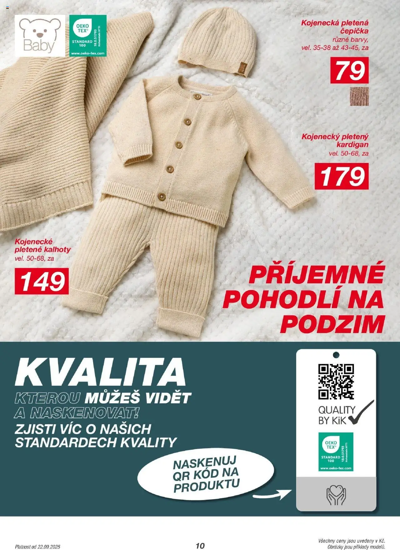 Kik leták od 22.09.2025 | Strana: 10 | Produkty: Kalhoty