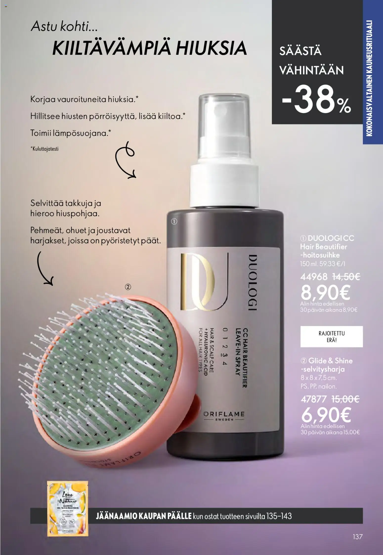 Oriflame - Esite 06 – voimassa 22.04.2026 alkaen | Sivu: 137