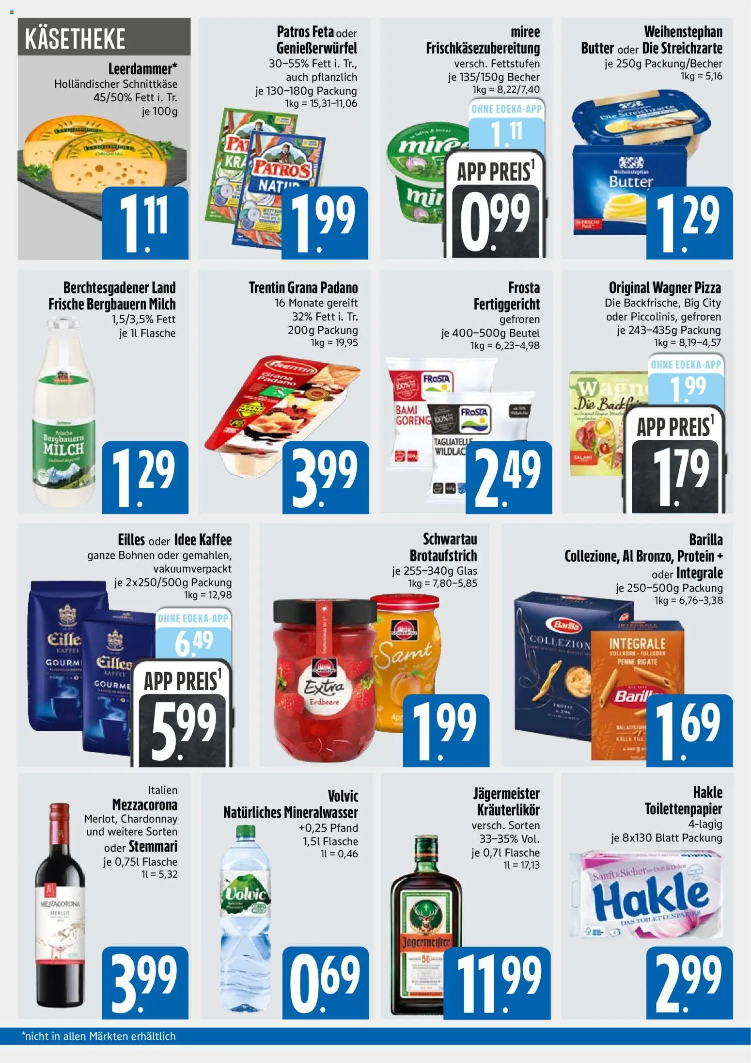 E xpress Prospekt 	 – gültig ab 07.04.2026 | Seite: 2 | Produkte: Feta, Mineralwasser, Wagner pizza, Toilettenpapier