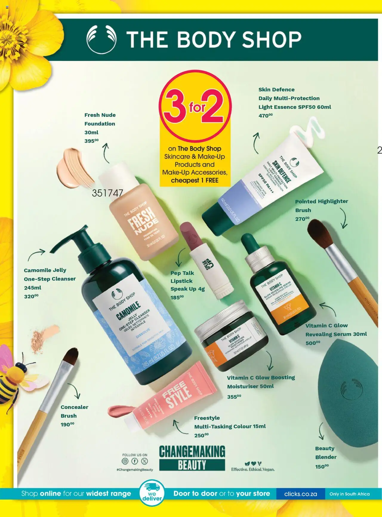 New Clicks catalogue – valid from 23.09.2025 | Page: 4 | Products: Serum, Blender, Light, Concealer
