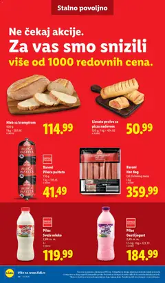 Pilos Gusti jogurt, 2,8% m. m., 1,5 kg - pregled Lidl kataloga - važi od 18.12.2025 | Strana: 40