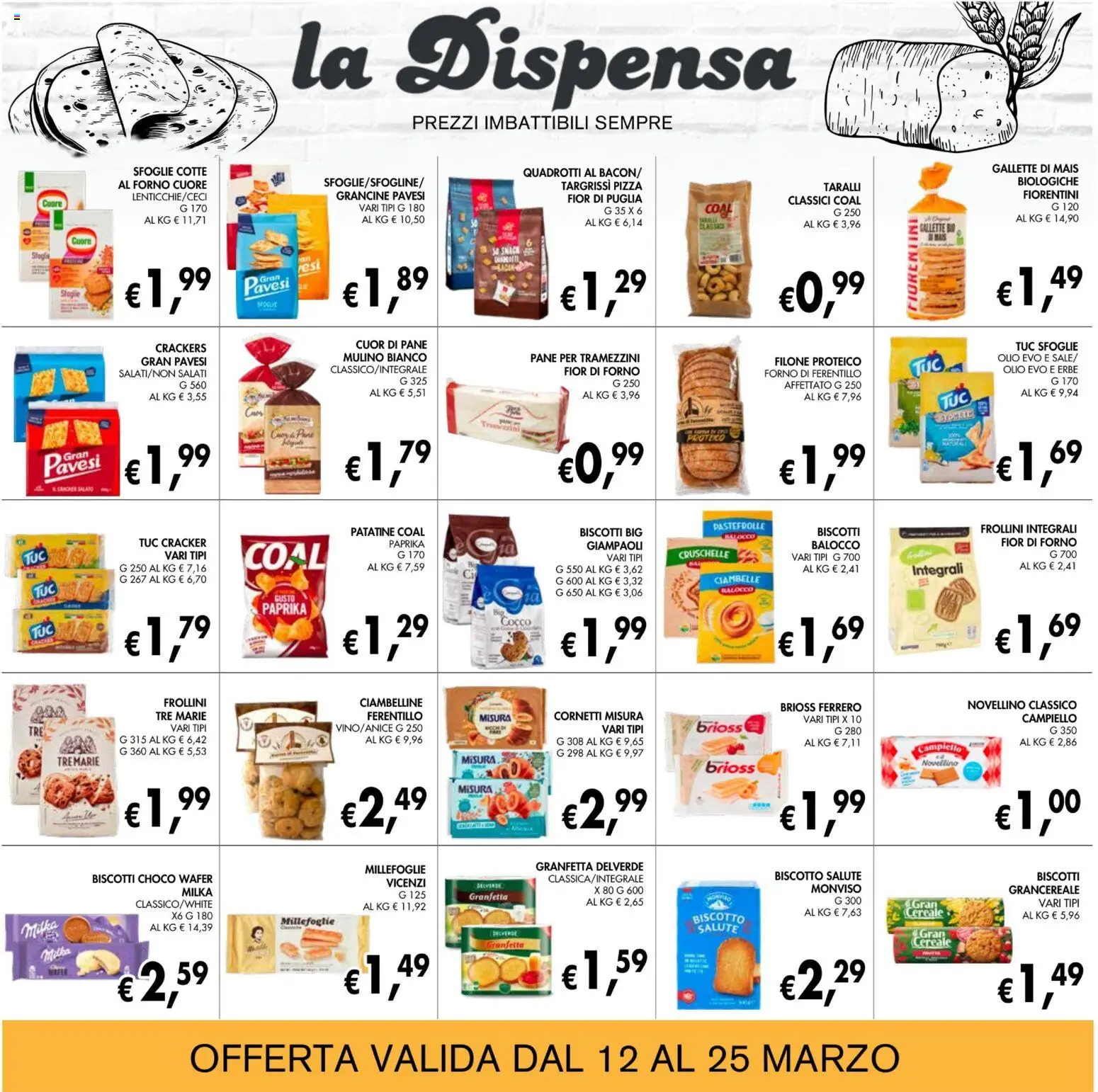 Volantino Coal del 12.03.2026 | Pagina: 14 | Prodotti: Ciambelle, Pane, Forno, Frollini