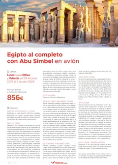 Vista previa Halcón Viajes Egipto válido desde el 01.07.2025 | Página: 22 | Productos: Marco, Navegación