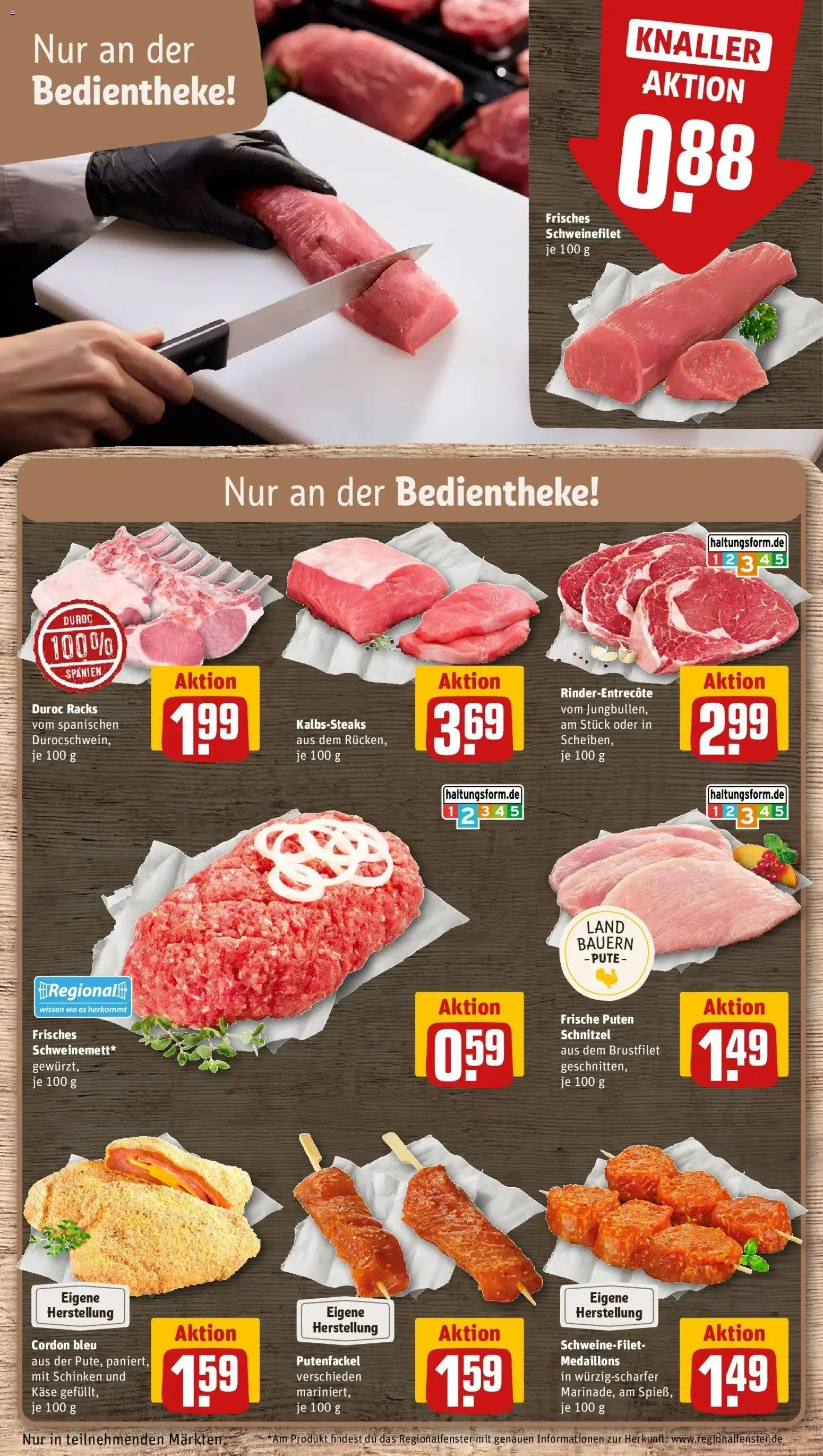 Rewe Prospekt Bremen	 – gültig ab 09.03.2026 | Seite: 10 | Produkte: Pute, Entrecote, Schnitzel, Schweinefilet