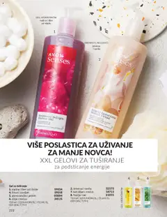 AVON katalog 10 2025 - pregled AVON kataloga - važi od 01.10.2025 | Strana: 222 | Proizvode: Liker, Gel za tuširanje, Limun, Breskva