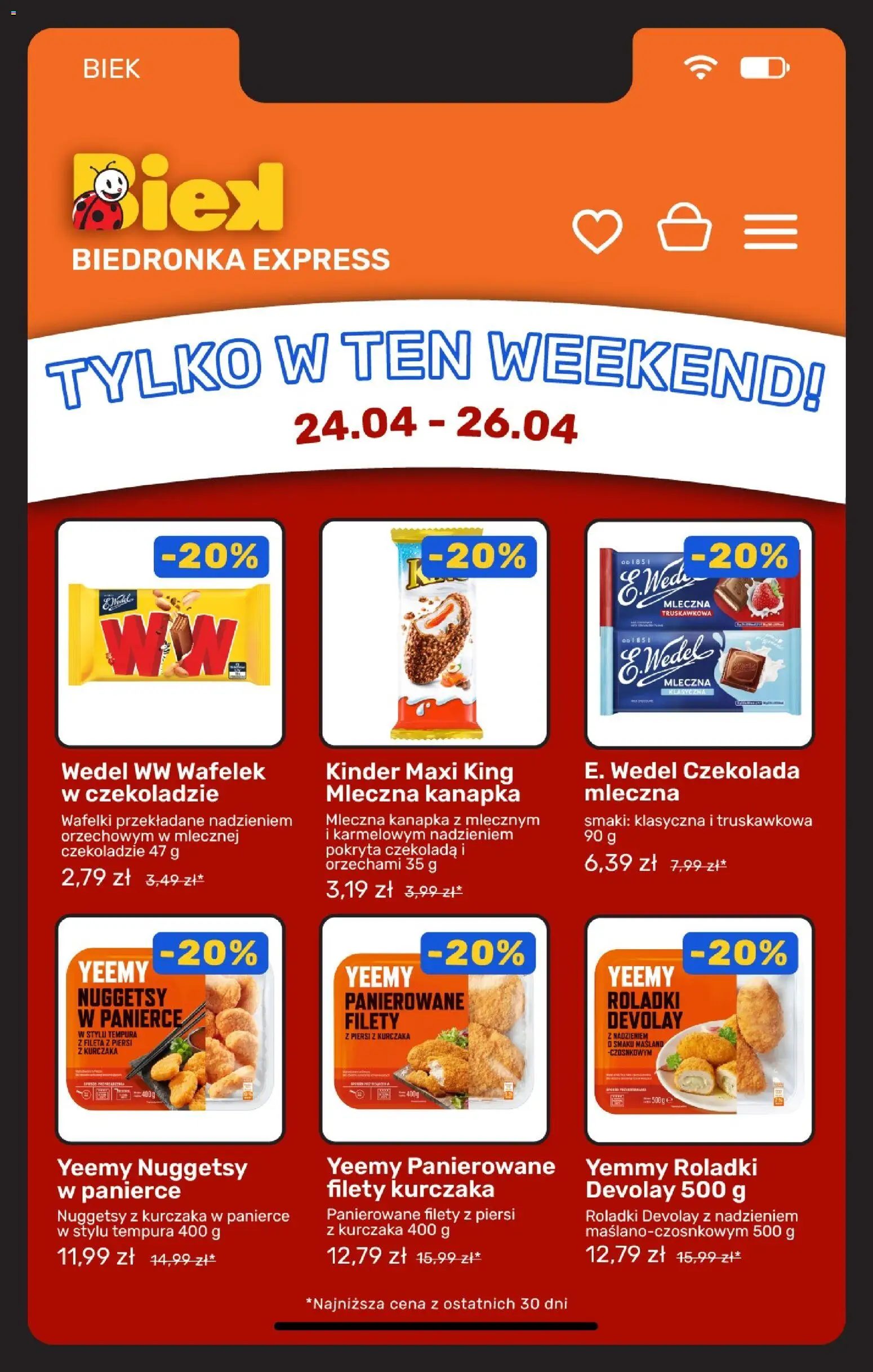 Biedronka gazetka - Biek od 26.04.2026 | Strona: 6