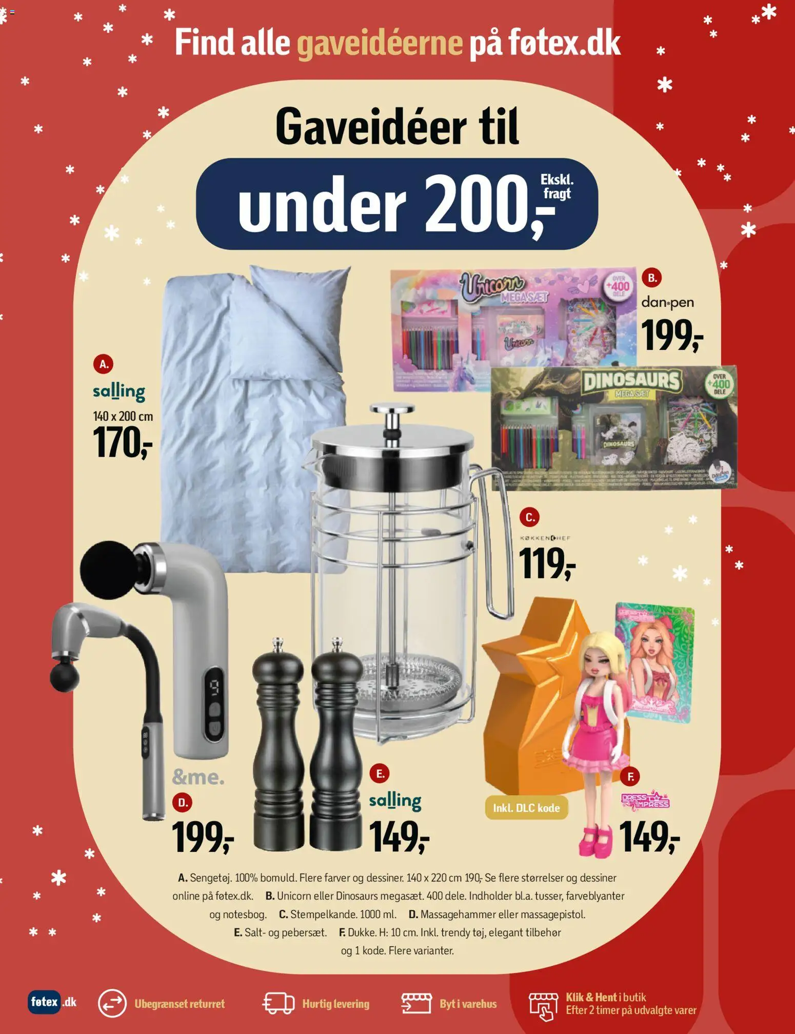 Føtex tilbudsavis – gyldig fra 21.11.2025 | Side: 4 | Produkter: Salt