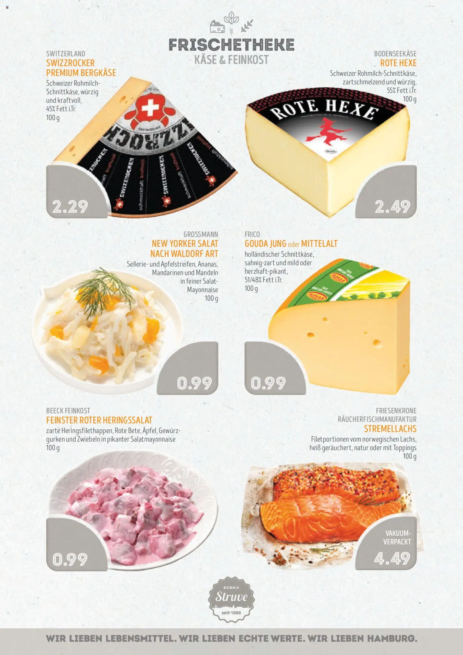 Edeka Struve Prospekt 	 – gültig ab 27.10.2025 | Seite: 3 | Produkte: Mandeln, Mayonnaise, Gurken, Salat