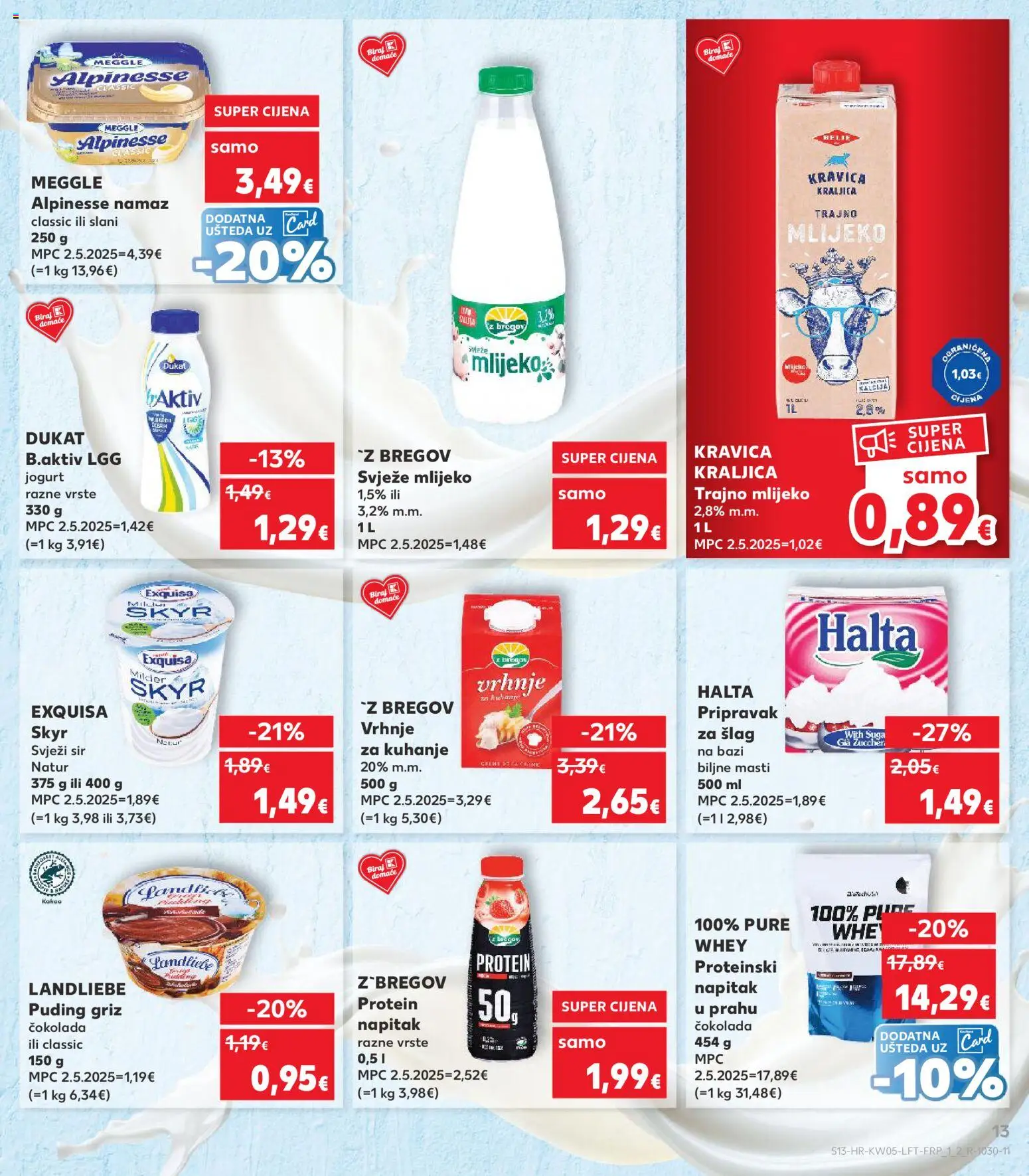 Kaufland HR akciós ujság - amely érvényes a következő dátumtól: 28.01.2026 | Oldal: 13
