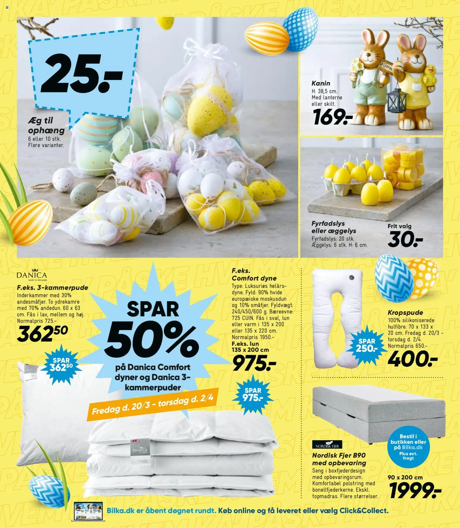 Bilka tilbudsavis – gyldig fra 20.03.2026 | Side: 26 | Produkter: Dyner, Æg, Seng