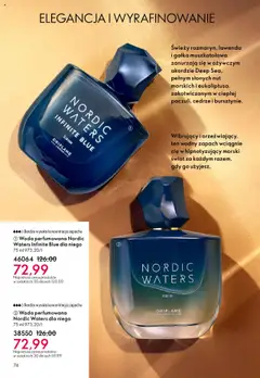 Oriflame Katalog 14 2025 od 01.10.2025 | Strona: 74 | Produkty: Gałka muszkatołowa, Zapach, Woda