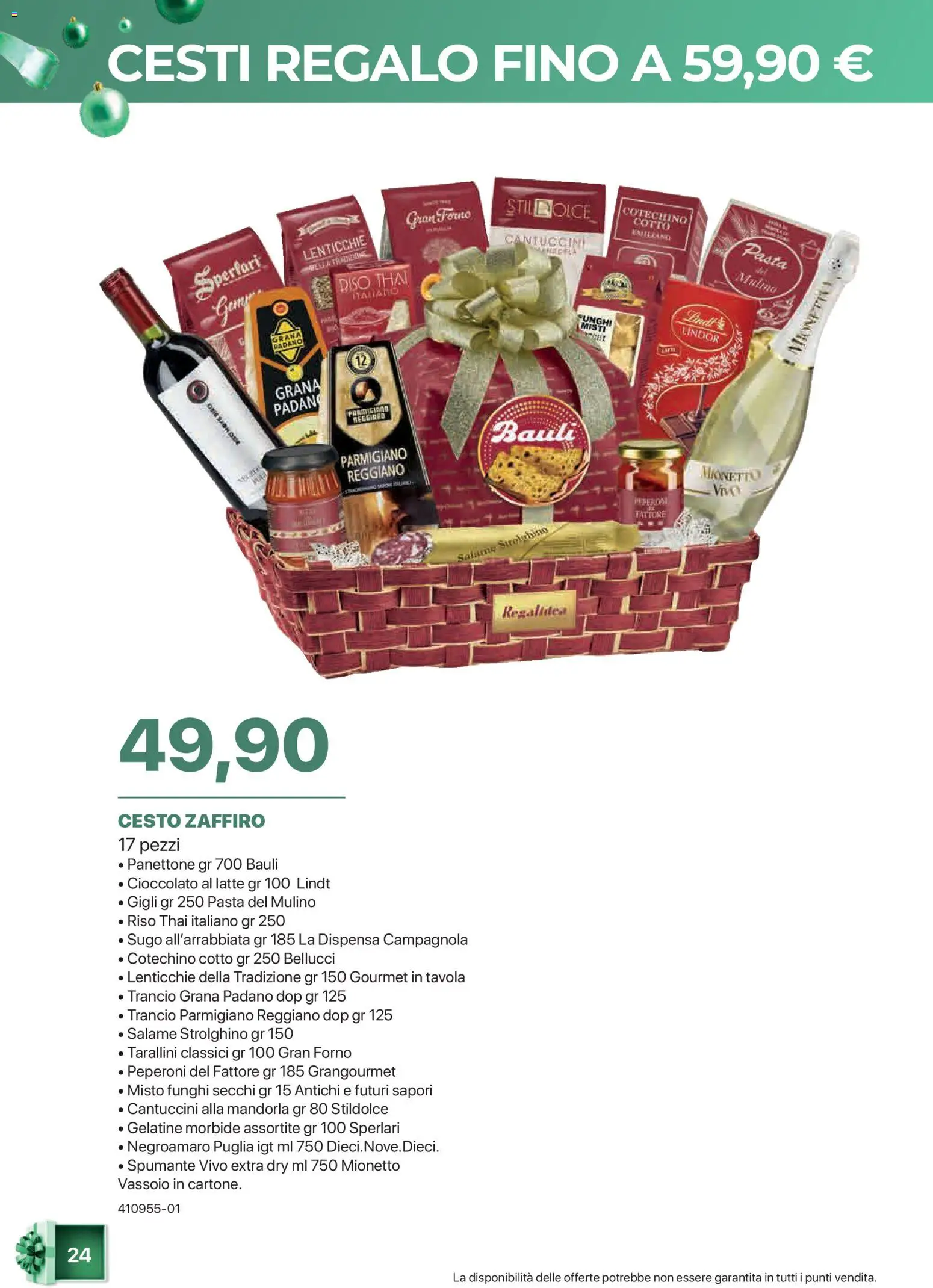 Volantino Sogegross del 05.11.2025 | Pagina: 24 | Prodotti: Salame, Riso, Lenticchie, Vassoio