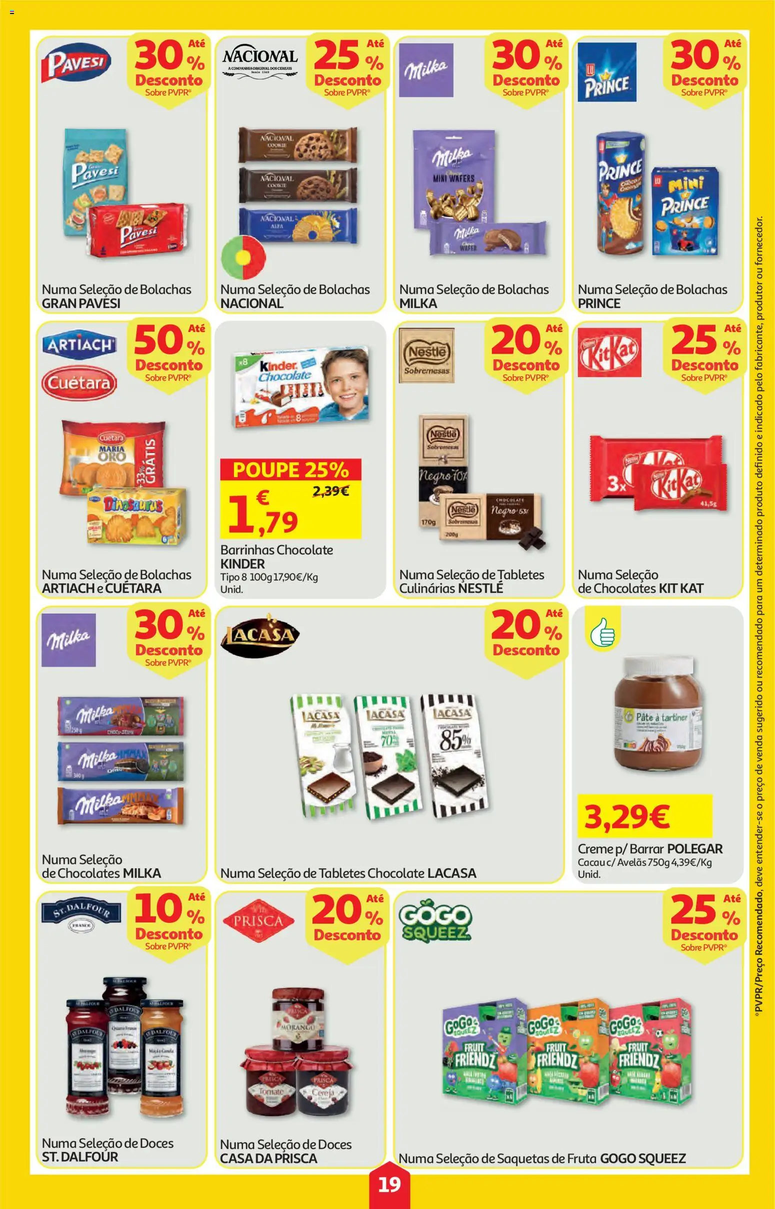 Auchan folheto │ válido de 05.02.2026 | Página: 19 | Produtos: Chocolates, Nestlé, Chocolate, Creme