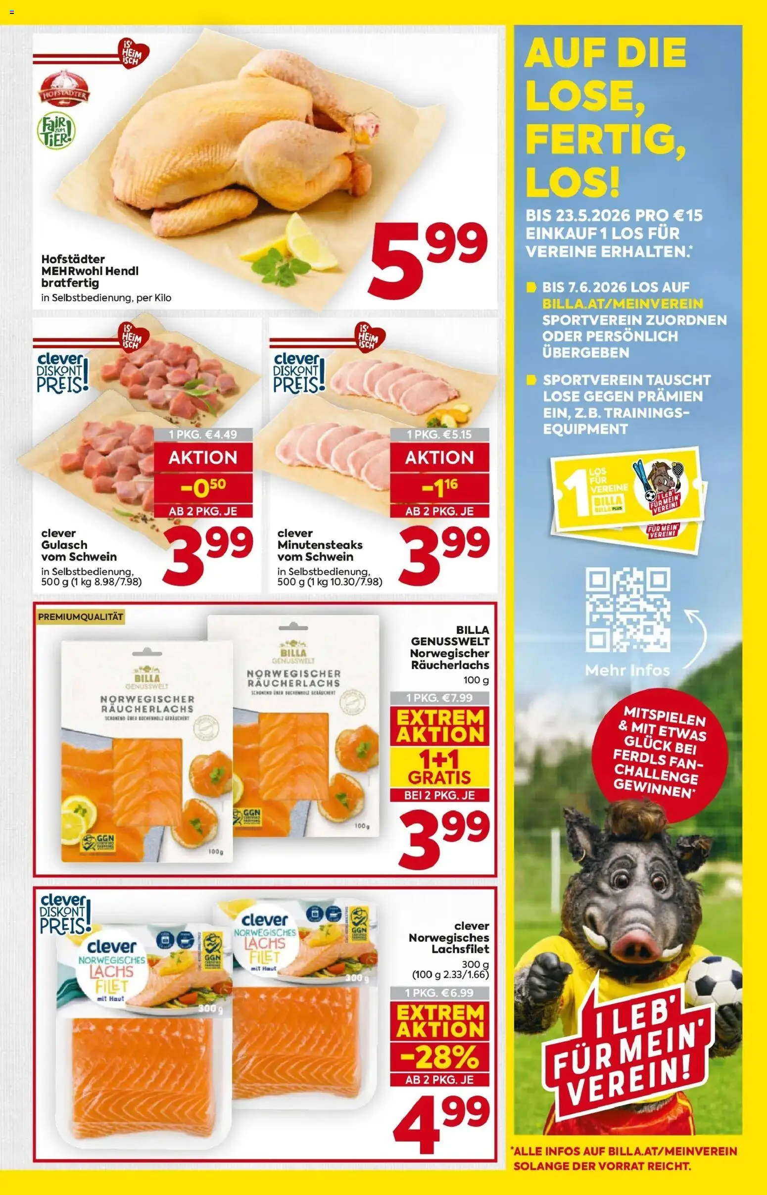 Billa Flugblatt - Moedling, Scheibbs, Schwadorf gültig ab 23.04.2026 | Seite: 7
