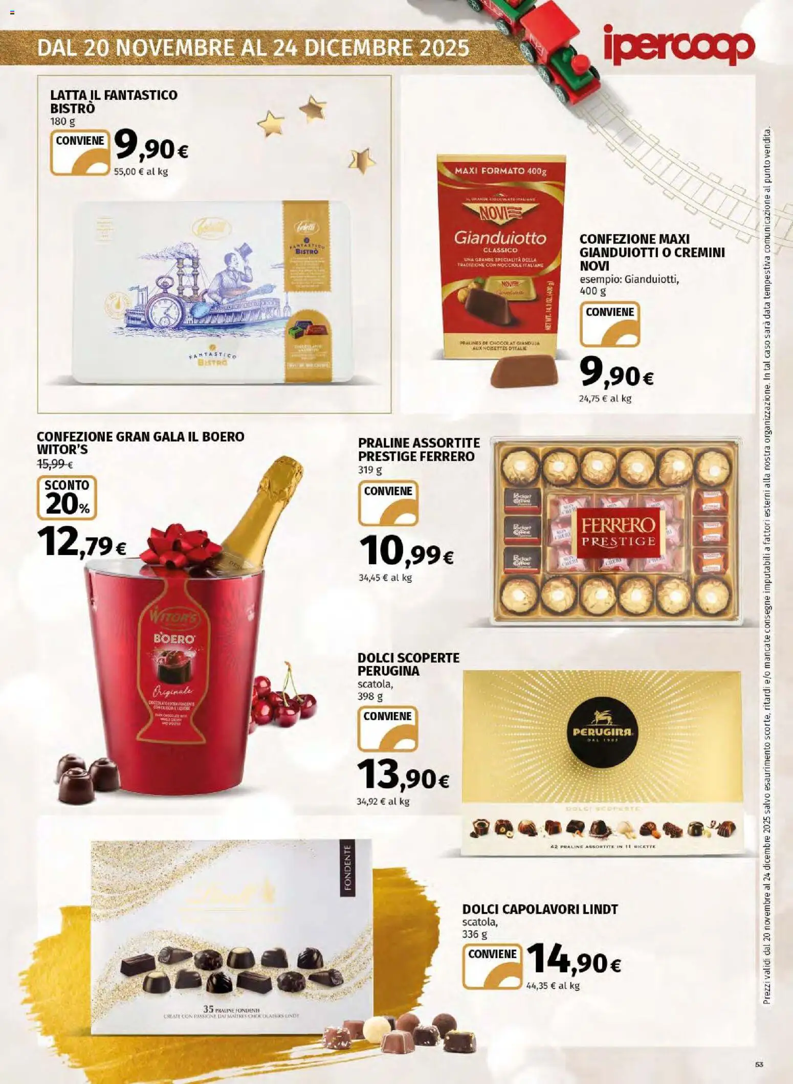 Volantino Ipercoop del 20.11.2025 | Pagina: 53 | Prodotti: Nocciole, Data