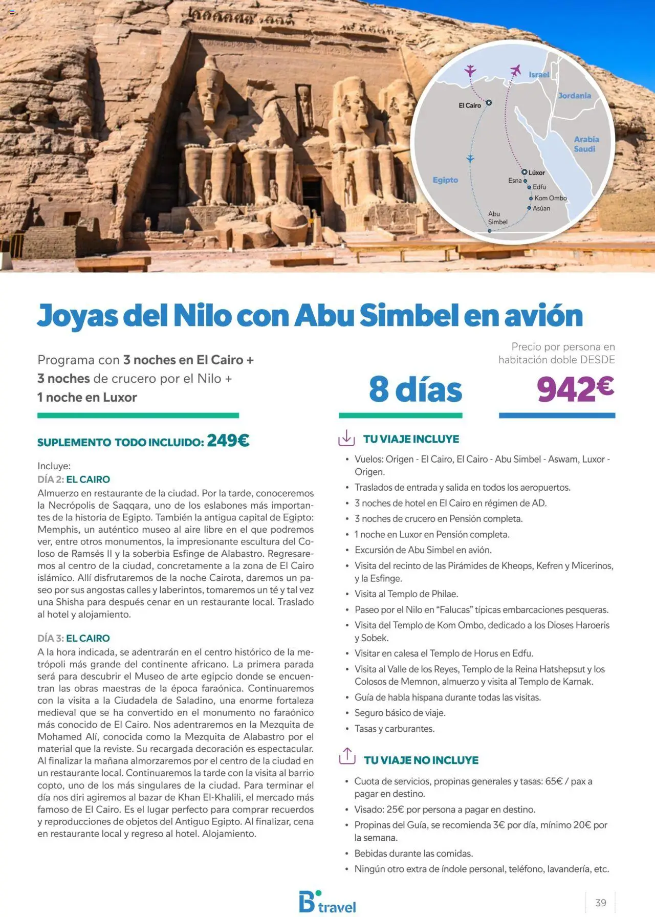 B the travel brand Egipto │ válido desde el 15.04.2024 | Página: 39 | Productos: Té