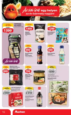 Auchan akciós ujság - amely érvényes a következő dátumtól: 31.07.2025 | Oldal: 16
