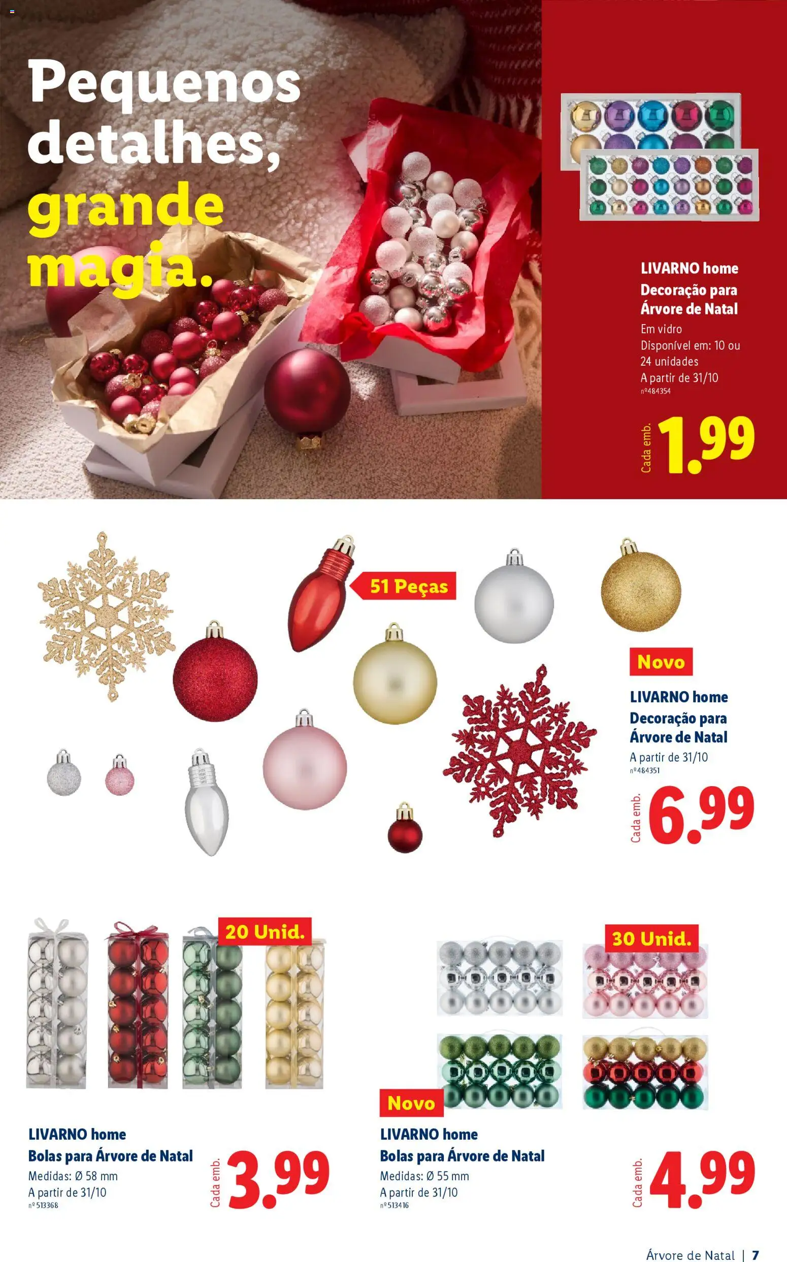 Lidl Folheto Especial │ válido de 22.10.2025 | Página: 7 | Produtos: Árvore de natal