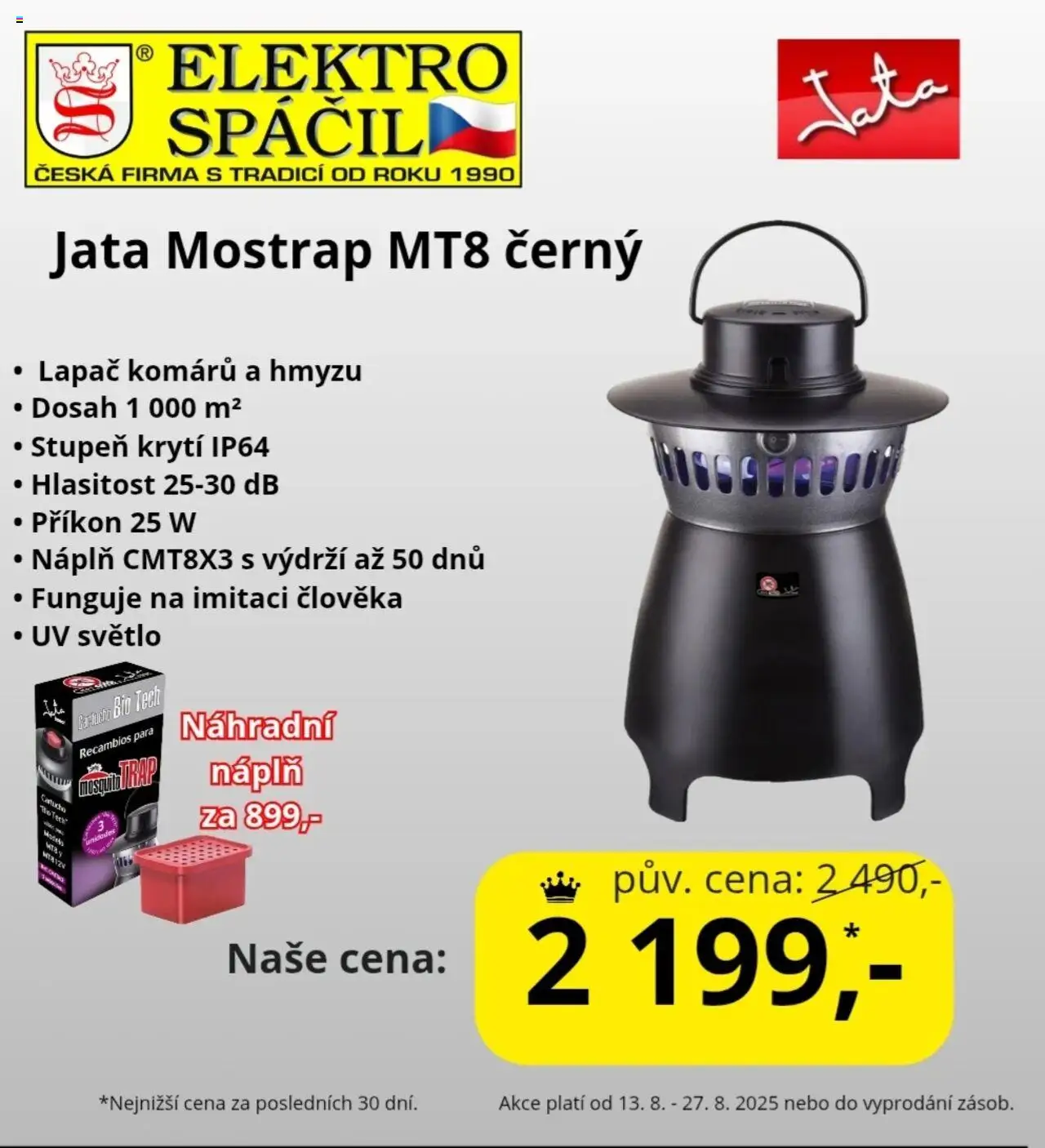 Elektro Spáčil leták - Slevové akce od 13.08.2025 | Strana: 4 | Produkty: Elektro
