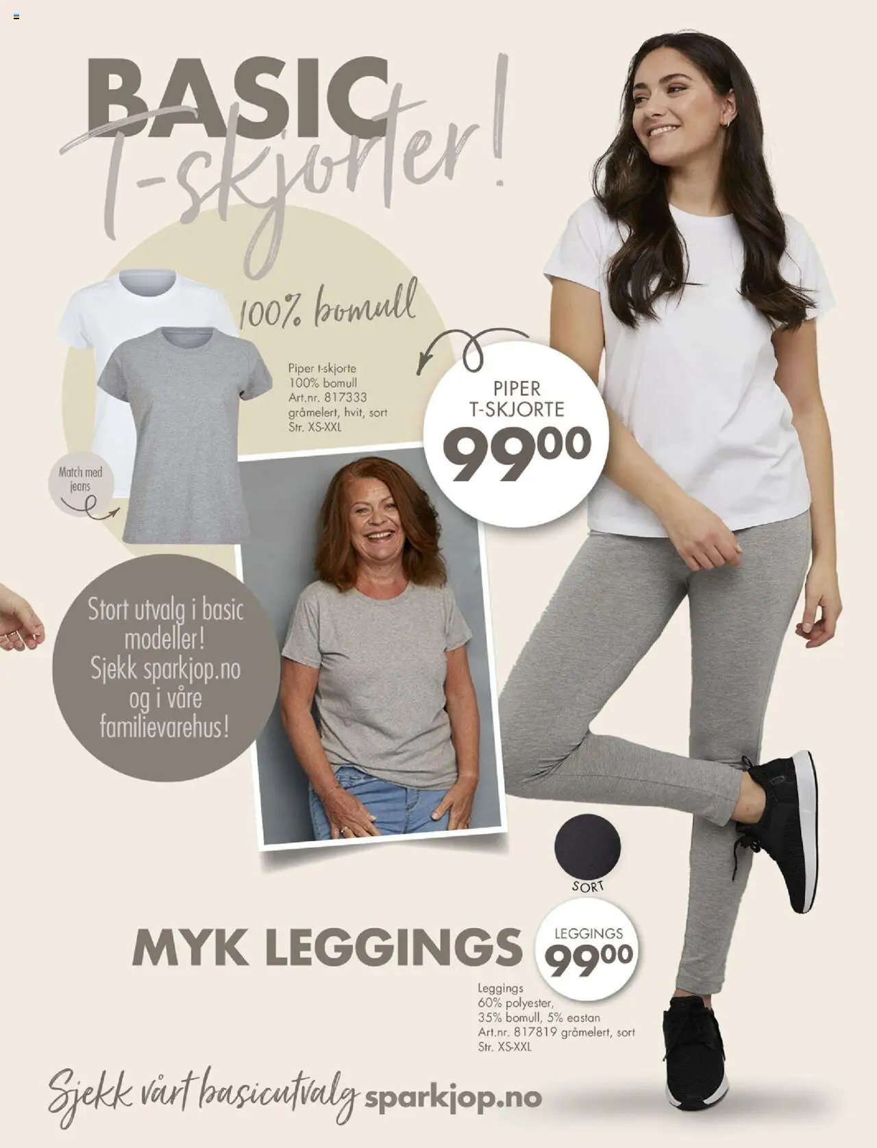 {H1} | Side: 19 | Produkter: Nuisette, Leggings, Jeans