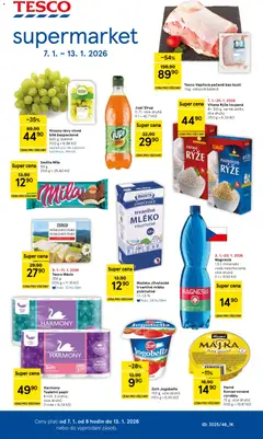 Náhled letáku Tesco leták - Supermarket od 07.01.2026