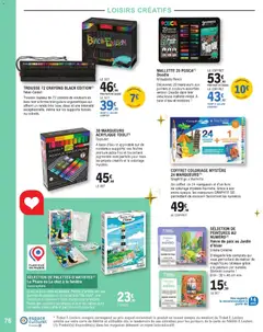 E.Leclerc - Prévisualisation de E.Leclerc Catalogue  spécial Noël valide à partir de 11.11.2025 | Page: 76 | Produits: Livre de coloriage, Base, Rouleau, Livre