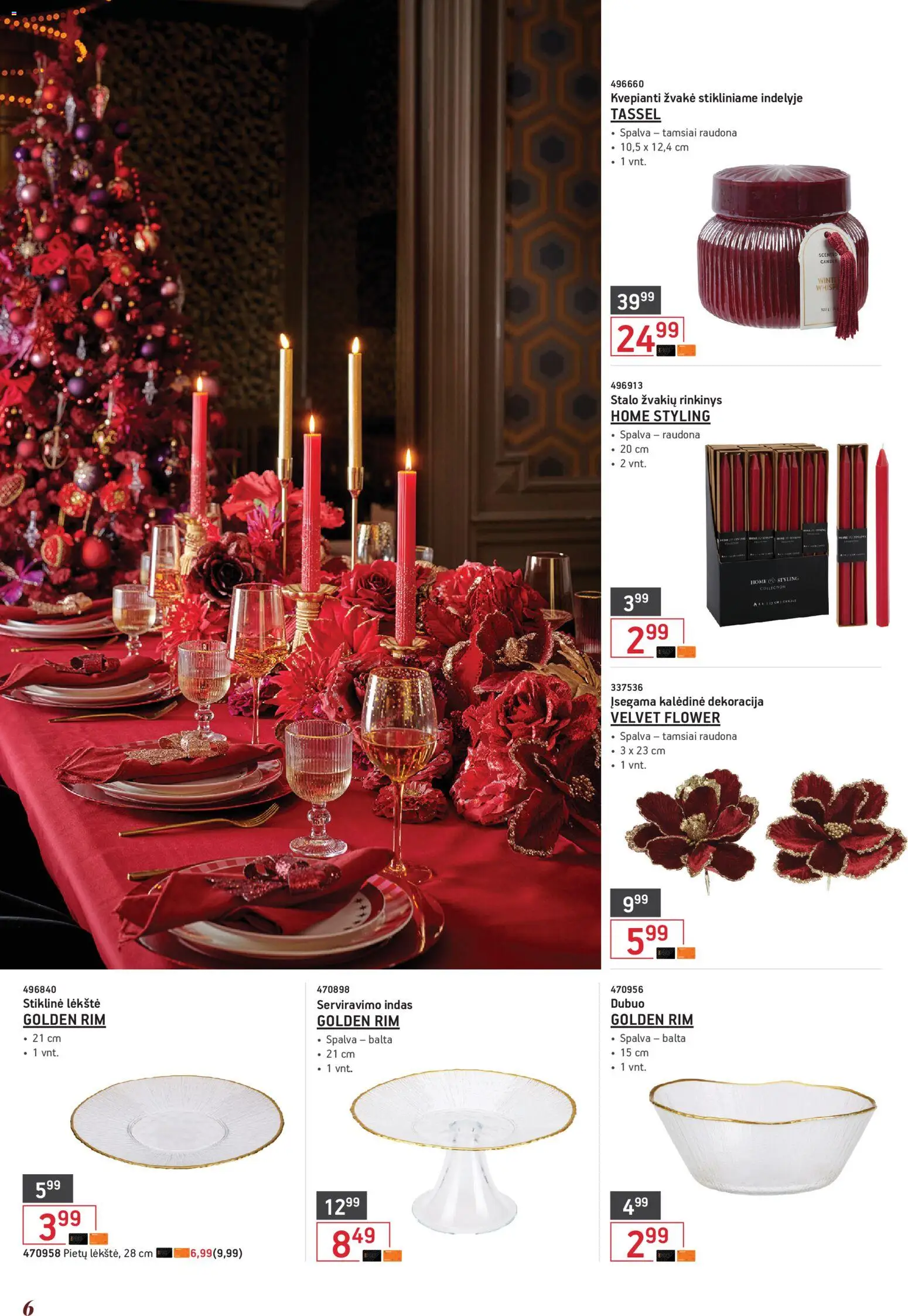ERMITAŽAS akcijos nuo 03.11.2025 | Puslapis: 6 | Prekių: Lėkštė, Dubuo