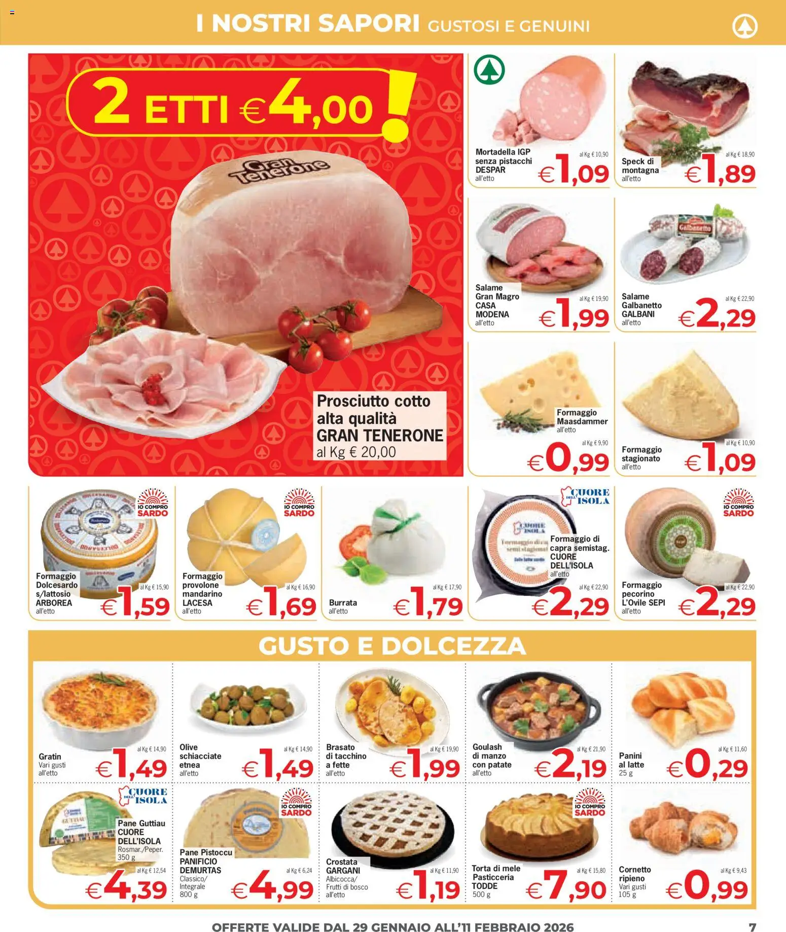 Volantino Eurospar del 29.01.2026 | Pagina: 7