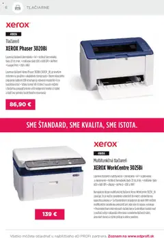 Nové ED Profi akcie – leták je platný od 01.09.2025 | Strana: 6 | Produkty: Tablet, Telefón, Tlačiareň
