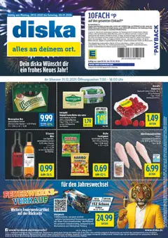 Diska - Diska Angebote Sachsen-Thüringen KW01 ab 29.12.2025 gültig