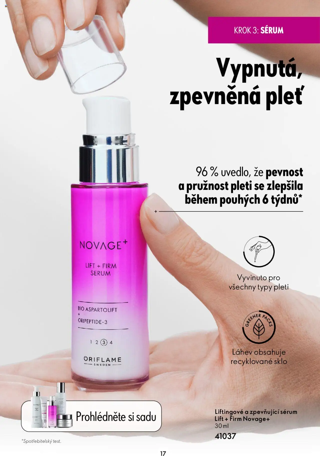 Oriflame katalog Novage+ od 23.04.2024 | Strana: 17