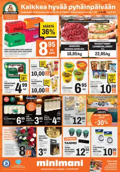 Minimani-mainoslehti voimassa 29.10.2025 alkaen