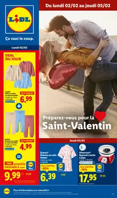 LIDL - Prévisualisation de LIDL - Préparez-vous pour la St Valentin valide à partir de 02.02.2026