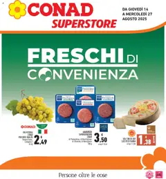 Anteprima del volantino Conad Superstore Piemonte catalogo valido a partire dal 14.08.2025