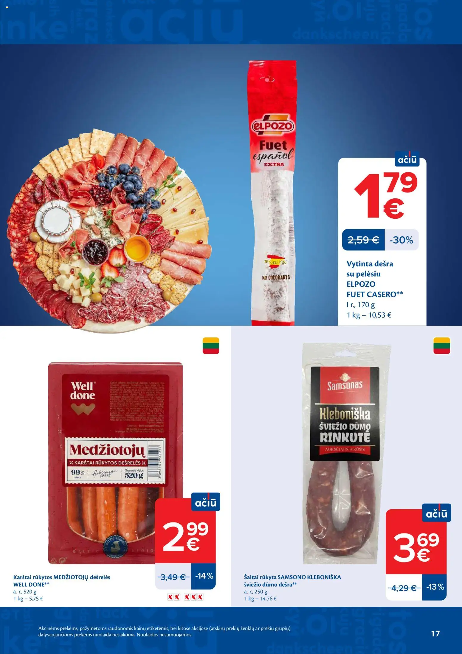 MAXIMA akcijos nuo 21.04.2026 | Puslapis: 17 | Prekių: Dešrelės, Dešra