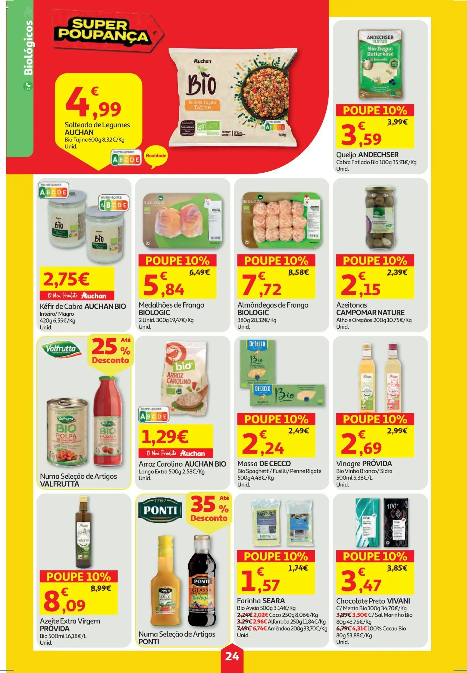 Auchan folheto │ válido de 11.12.2025 | Página: 24 | Produtos: Orégãos, Azeitonas, Vinho, Arroz