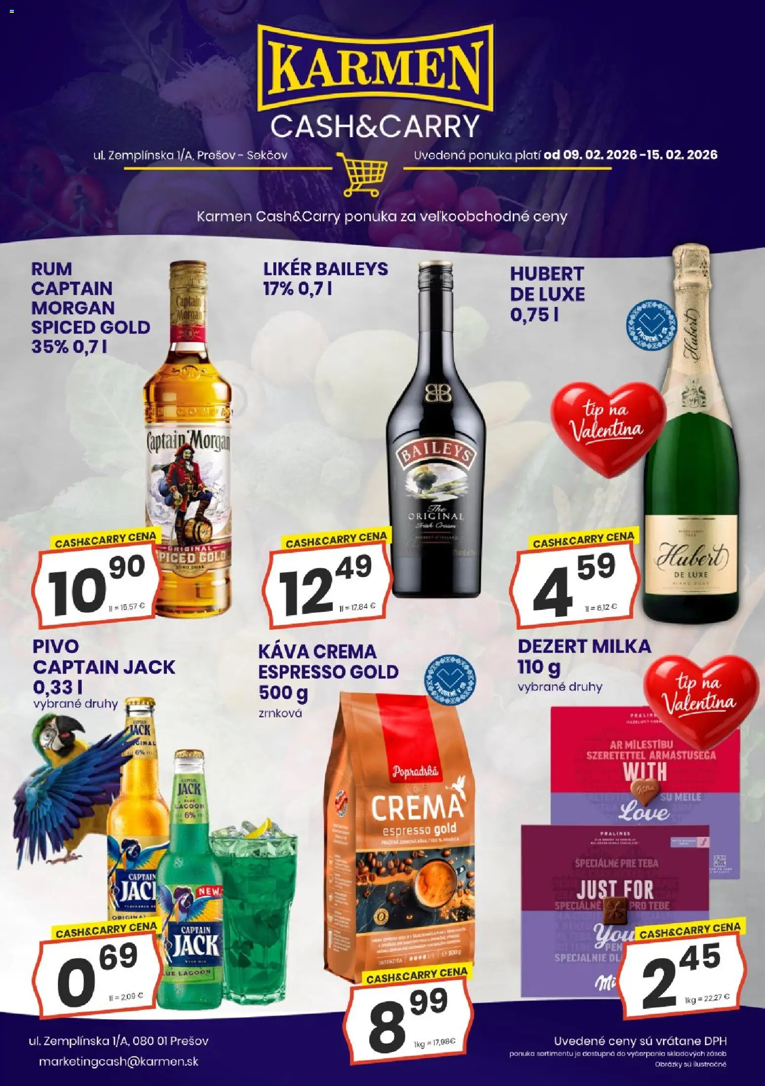 Nové KARMEN CBA akcie – leták je platný od 09.02.2026 | Strana: 1