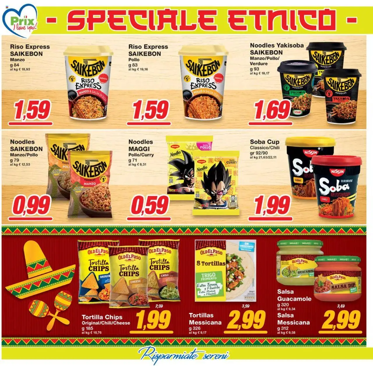 Volantino Prix del 07.10.2025 | Pagina: 8 | Prodotti: Riso, Manzo, Verdure, Tortillas