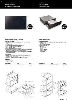 Náhled letáku XXXLutz leták - Spotřebiče Haier 2025 od 01.06.2025 | Strana: 29 | Produkty: Talíře, Hodiny, Mikrovlnná trouba, Popcorn
