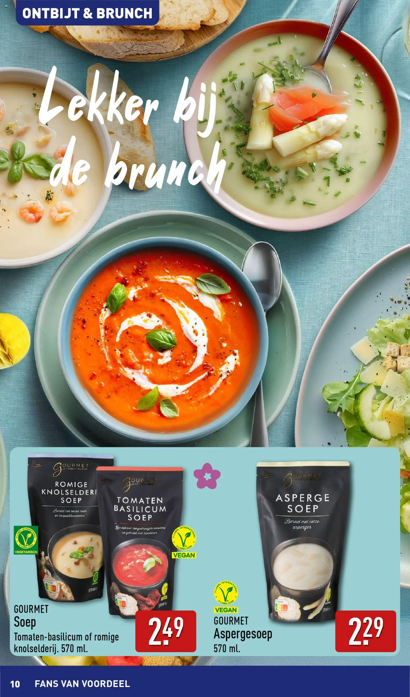 {H1} | Pagina: 10 | Producten: Asperges, Tomaten, Room