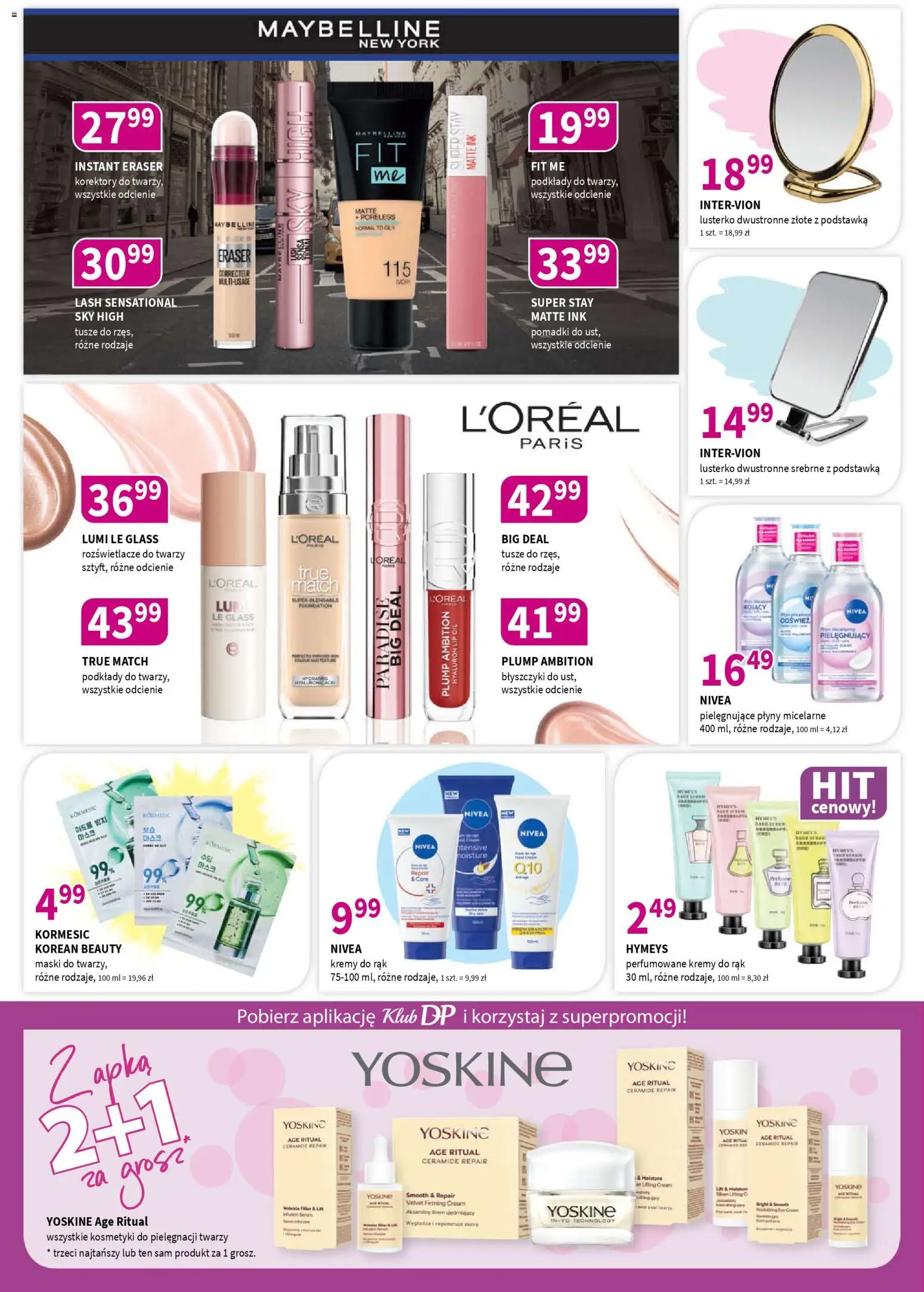 Drogerie Polskie Gazetka od 09.01.2026 | Strona: 2 | Produkty: Kosmetyki, Krem