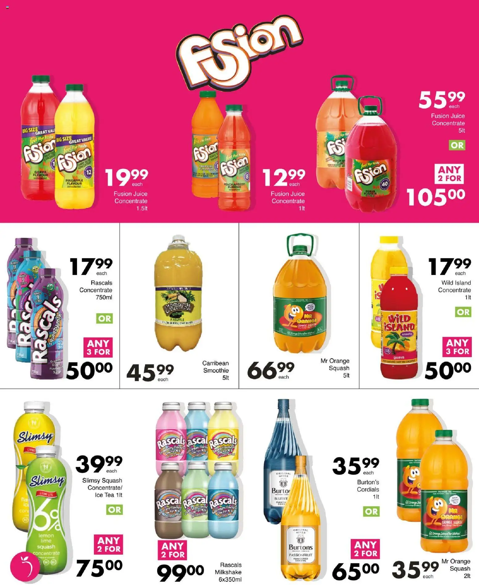 New Save catalogue – valid from 15.01.2026 | Page: 49 | Products: Mixer, Squash, Milk, Peach