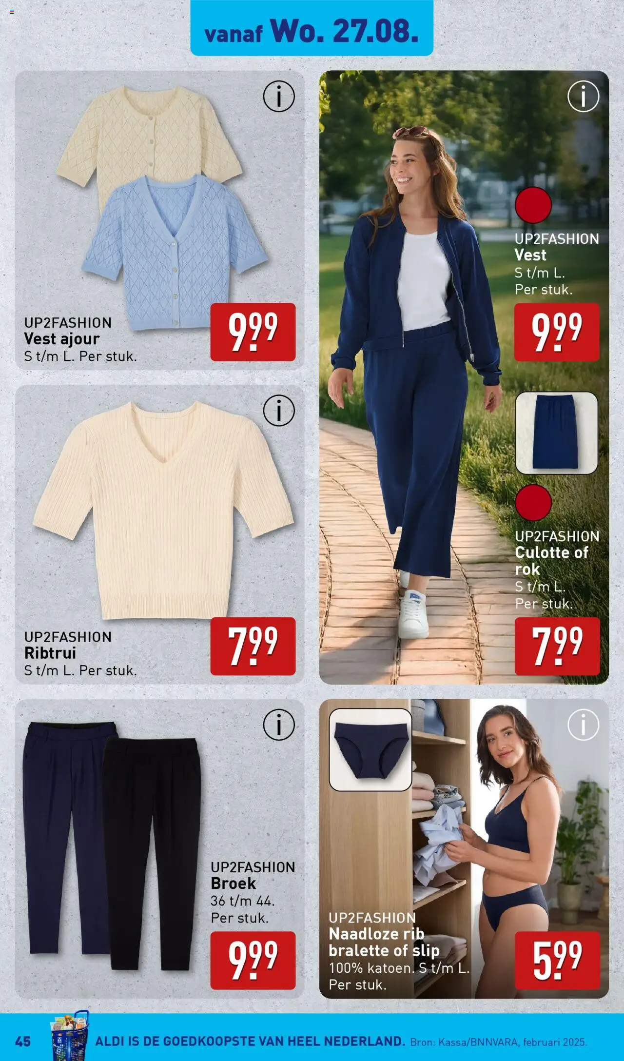  | Pagina: 45 | Producten: Vest, Broek, Slip